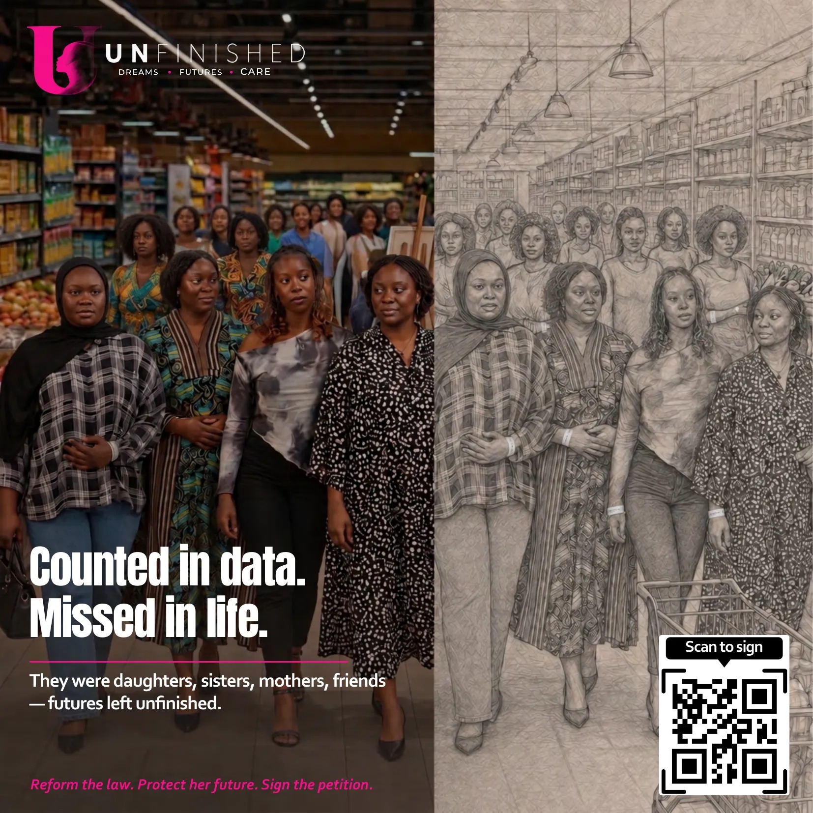 COUNTED IN DATA. MISSED IN LIFE.