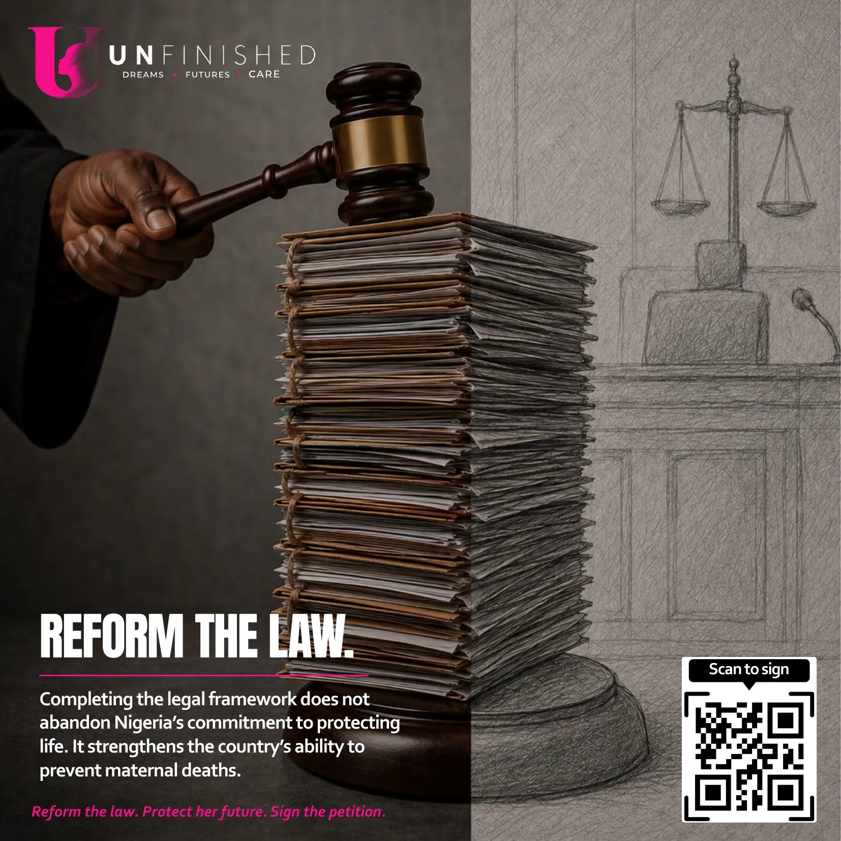 REFORM THE LAW. COMPLETE THE FRAMEWORK.